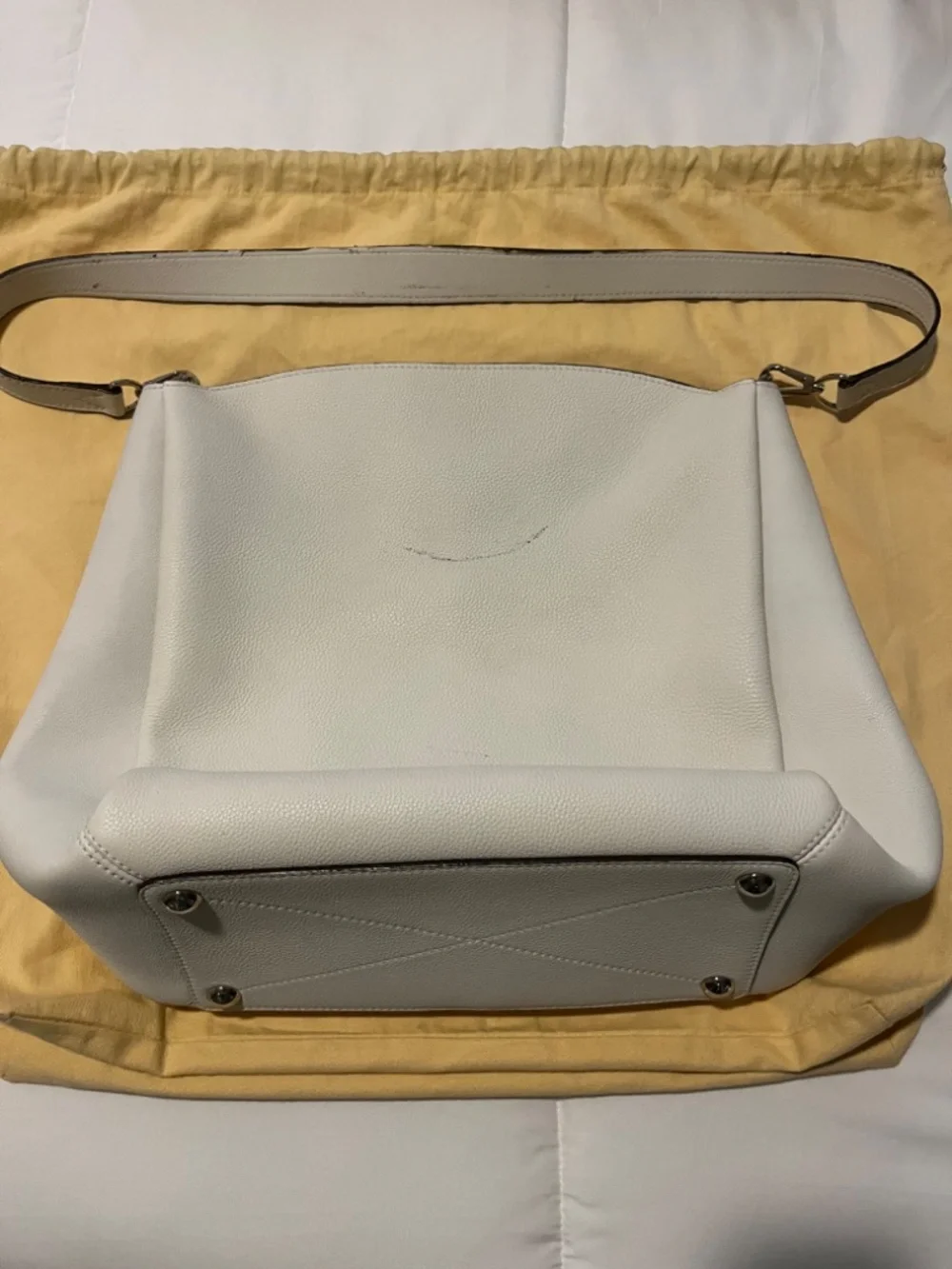 Authentic LV White Babylone